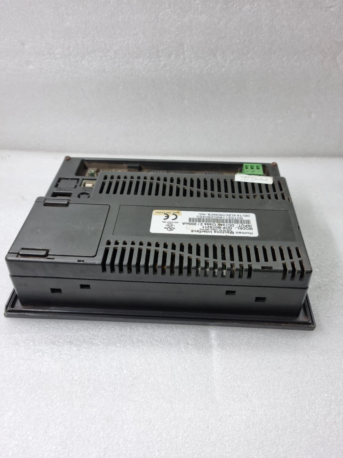 DELTA DOP-B07S211 24VDC HUMAN MACHINE INTERFACE For Parts Test as Photo